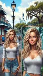 Barbie in New Orleans 