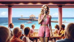 Barbie at Davie Comedy Club