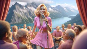 Barbie at Spokane Valley Comedy Club