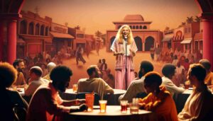 Barbie at Downey Comedy Club