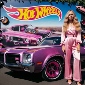 Barbie & 1971 Purple Olds 442 - Barbie & Hot Wheels