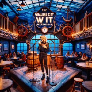 Greta Gerwig and Noah Baumbach - Whaling City Wit Warehouse 2